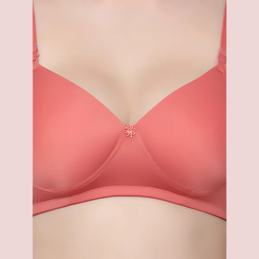 Bliss Wear Non-Wired Padded Bra Essentials – 6 Pack