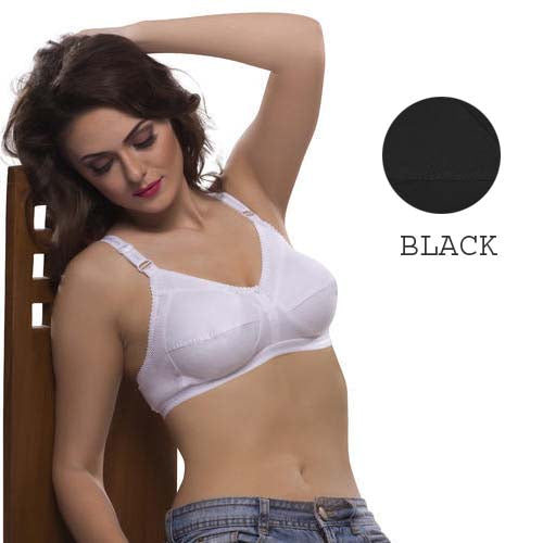 Plus Size cotton bra up to size 46 ( 3 Pack )
